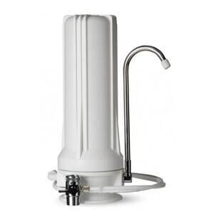 iSpring CT10-W Countertop Water Filter, Multi-Layer Faucet Water Filter System